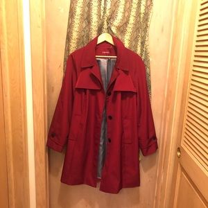Calvin Klein mid length trench coat